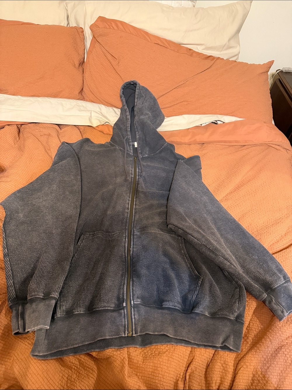 Urban Daisy Oversized Zip
Up